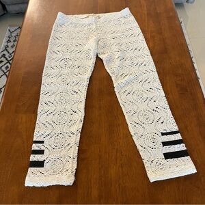 Elisa Cavaletti  Women White‎ Spa Pant One Size Beach, Swinwear Cover Italy